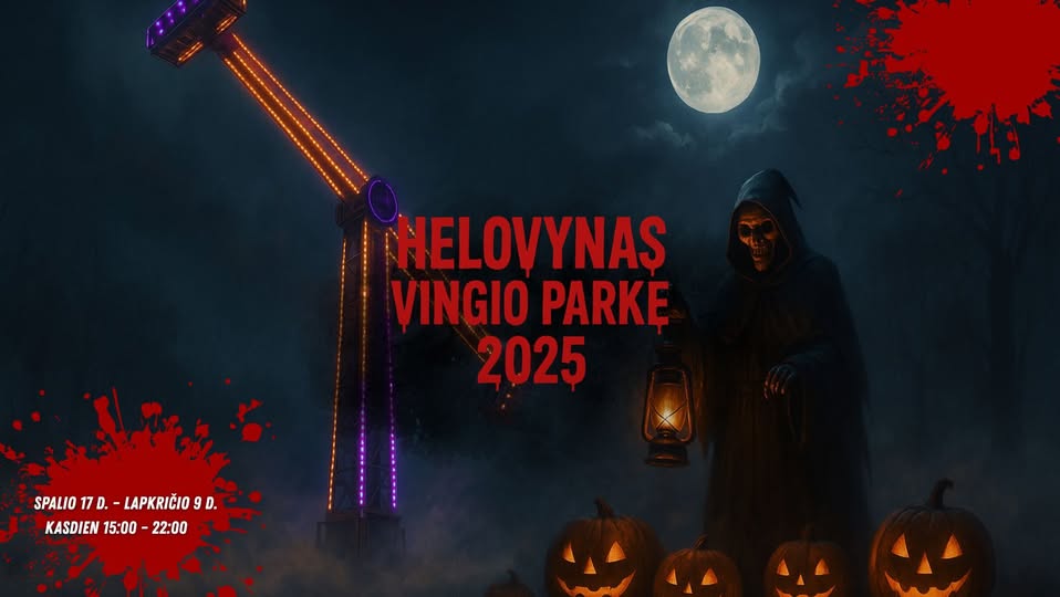 Helovynas Vingio parke 2025