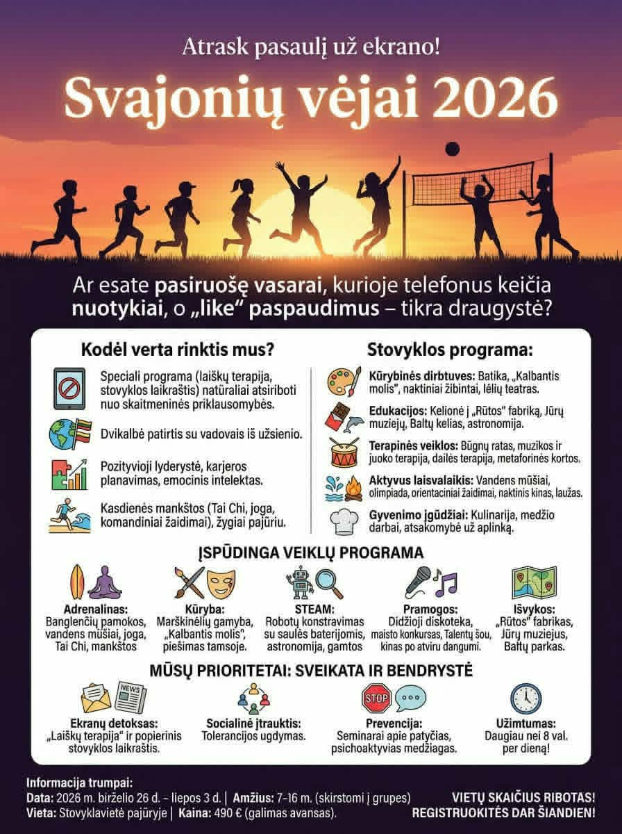 Stovykla svajonių vėjai